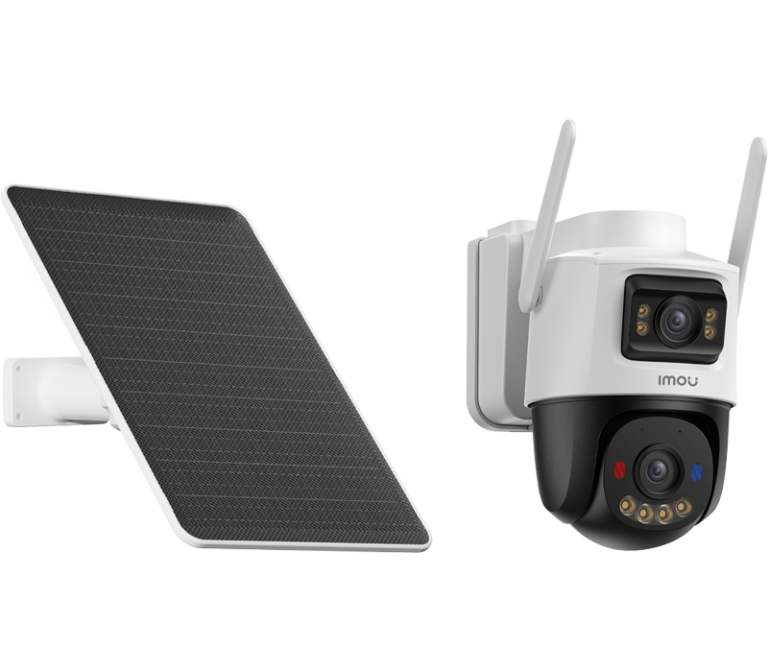 Imou AOV Dual 5MP+5MP 4G & Wi-Fi Solar Panel Outdoor PT Camera IPC-SA70F-10M0T2-EU/FSP008